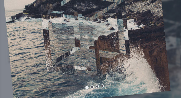 Prism Effect Slider with Canvas